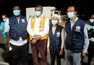 WHO visiting team briefs Health Ministry officials