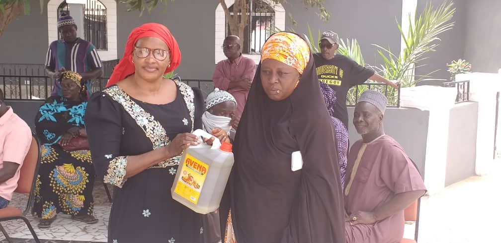 WTDA distributes over 50- bags of rice to families in Wellingara