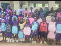 Walimang Foundation donates bags to schools in WCR