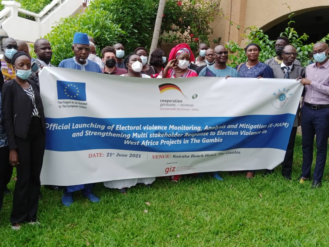 WANEP, GIZ launch EMAM Project