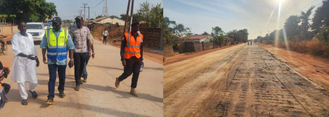 West Coast urban roads will greatly enhance economic activities - Minister Sillah