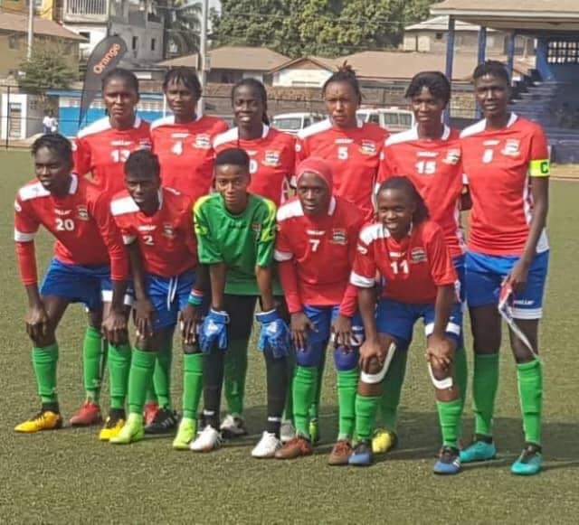 Women Scorpions begin training ahead of AWCON qualifiers