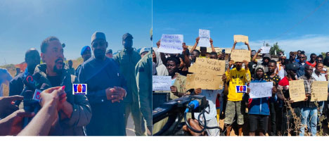 Workers at Faraba Campus protest over poor wages