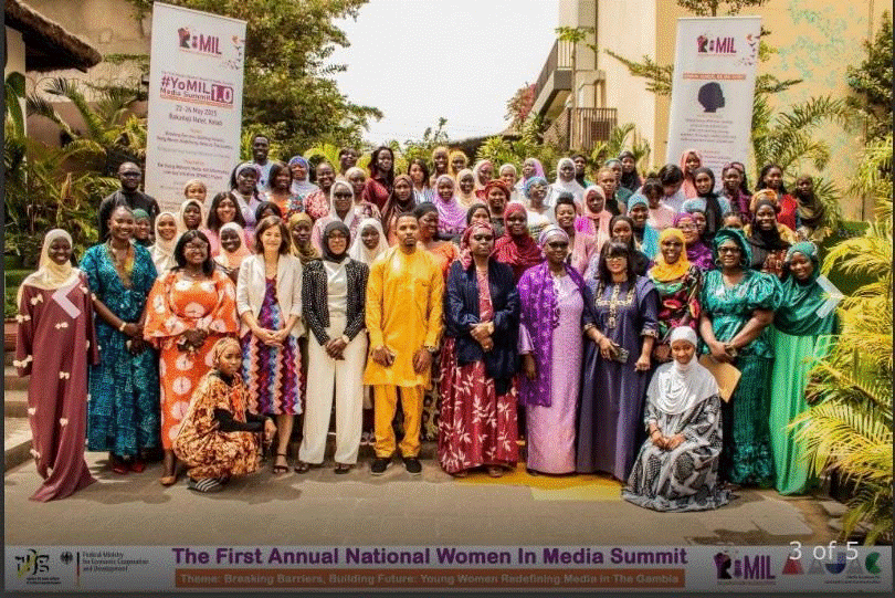 YOMIL Gambia stages first National Women in Media Summit