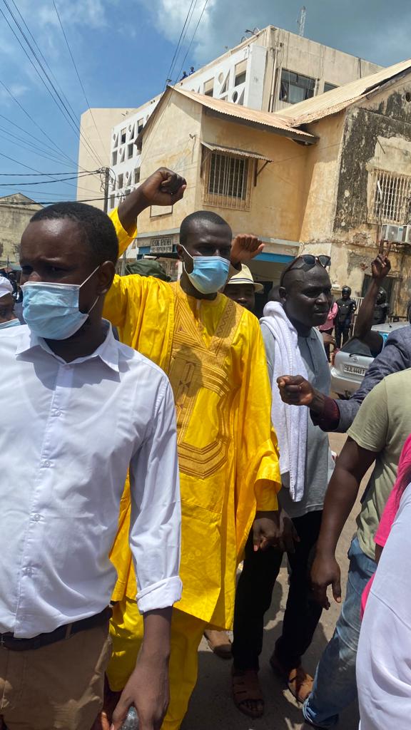 Yankuba Darboe opens defence with motion on notice