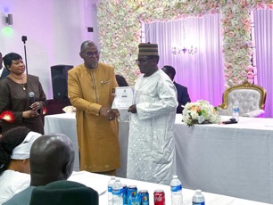 Gambian High Commission in UK honours Author Yaya Sillah