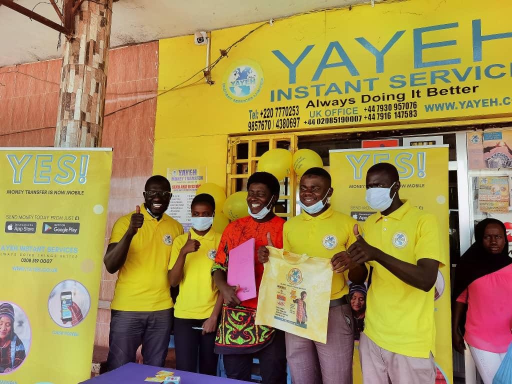 Yayeh Instant Transfer Services signs Badibunka as brand ambassador