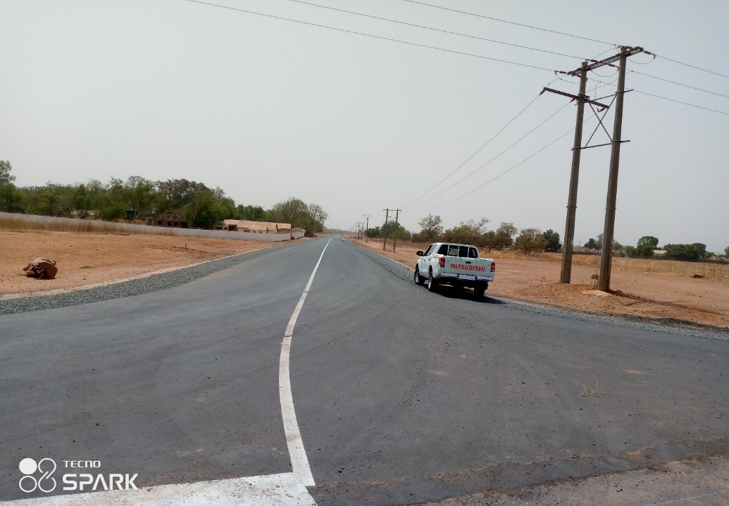 Views of communities along newly constructed Lamin Koto Passamas Road
