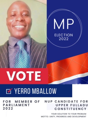Yerro Mballow to contest Upper Fulladu West seat