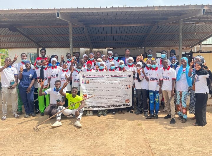 Young Elites of Nyanga Bantang Ward Clean Kuntaur Health Centre