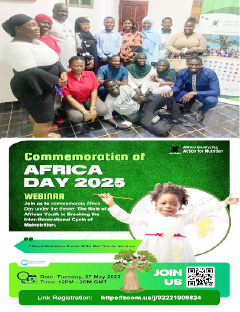Youth champion healthy nutrition through Africa Day 2025 Celebration