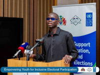 Bojang urges youth to step off the fence and engage in civic life