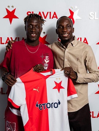 Yusupha Sanyang completes move to SK Slavia Praha
