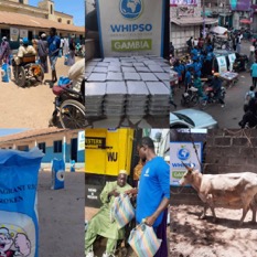 WHIPSO gives food worth D1.1M as Eid-ul-Fitr Zakat to Gambians