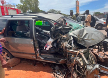 3 survive Jimpex Road crash as passenger trapped inside vehicle