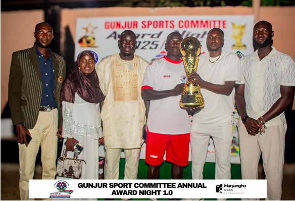 Gunjur Sports Committee embraces maiden Award Night