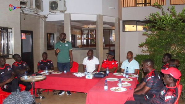 Ex-GFF 1st vice prexy Bakary K. Jammeh organises barbecue reception for Gambia U-20