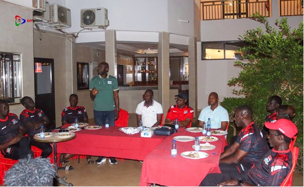 Ex-GFF 1st vice prexy Bakary K. Jammeh organises barbecue reception for Gambia U-20