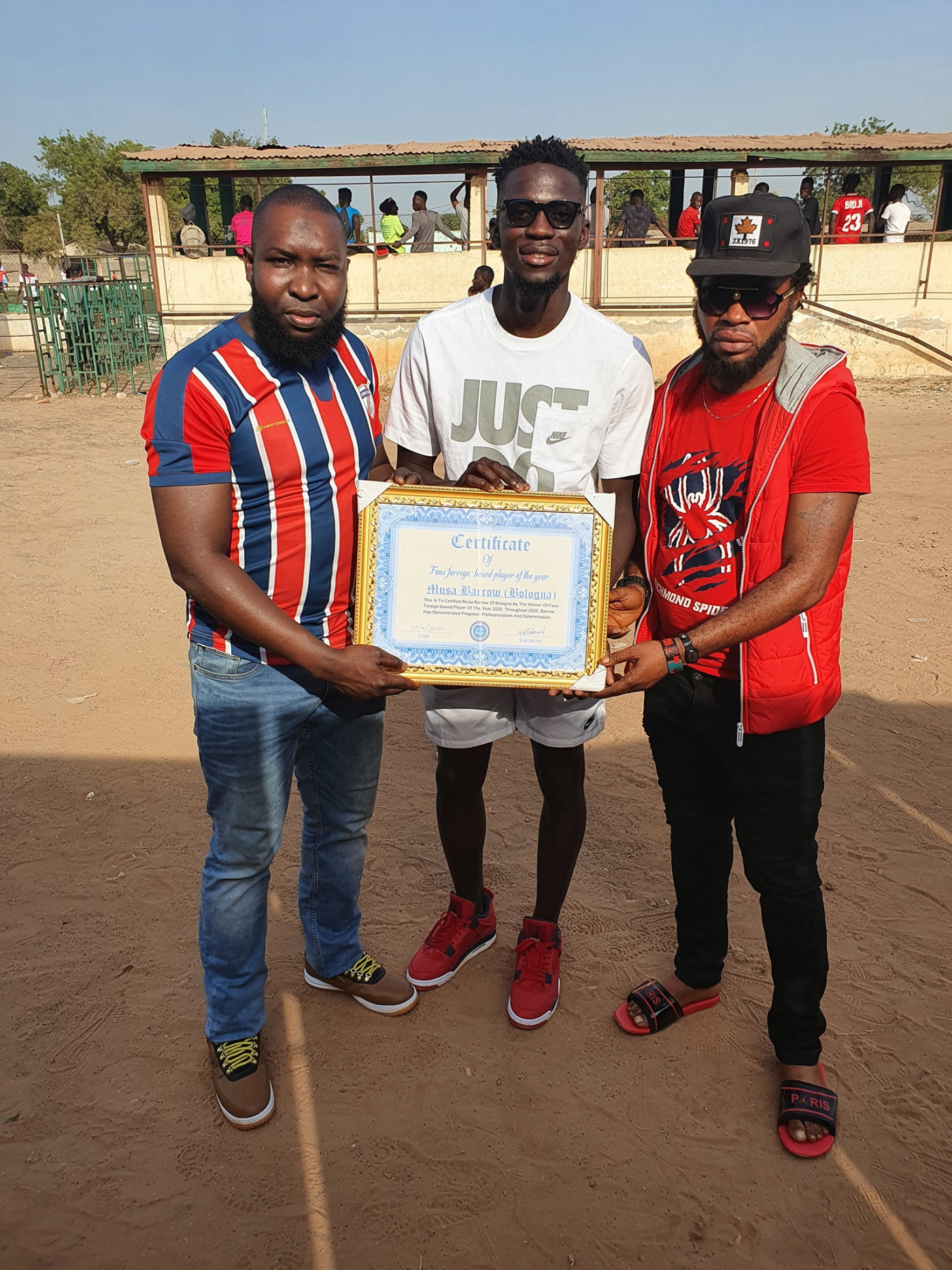 Barrow crowned fans foreign-based player of the year