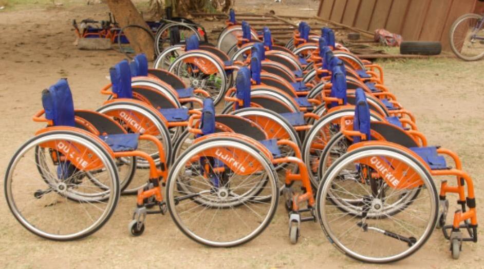 Caring4Mobility donates 33 basketball wheelchairs to GNPC