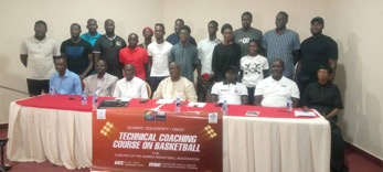 Technical course for basketball coaches underway
