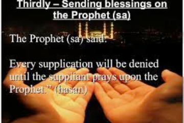 SUPPLICATION: Invoking Blessings Upon the Prophets