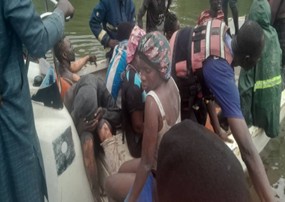 Suspected migrant boat catches fire off North Bank Coast, several injured