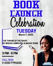 Gambian author to launch debut book in March