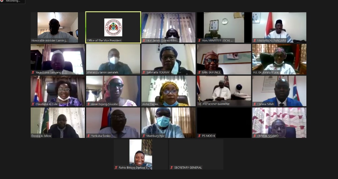 Barrow participates in first virtual meeting of Cabinet sub-committee on COVID