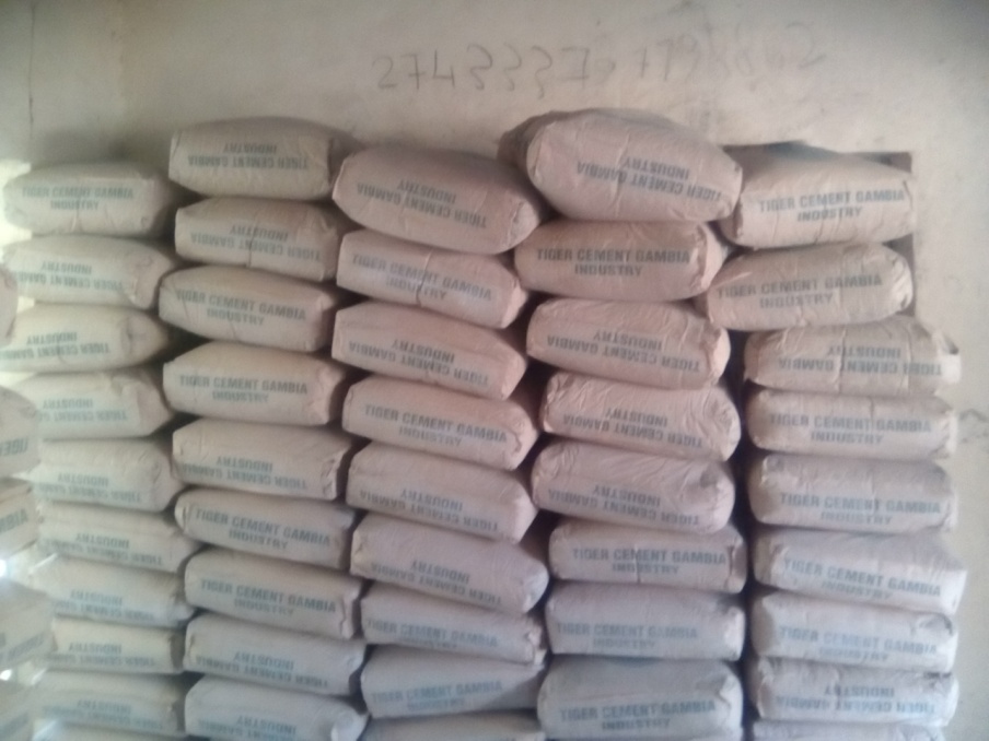 NDMA donates 100 bags of cement to flood victim