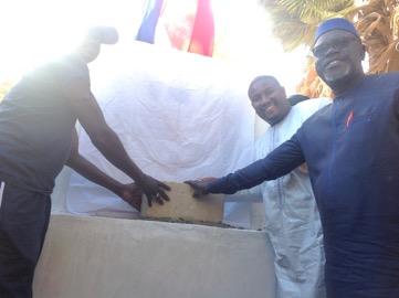 Mayor Bensouda lays foundation stone for recreational center in Kotu