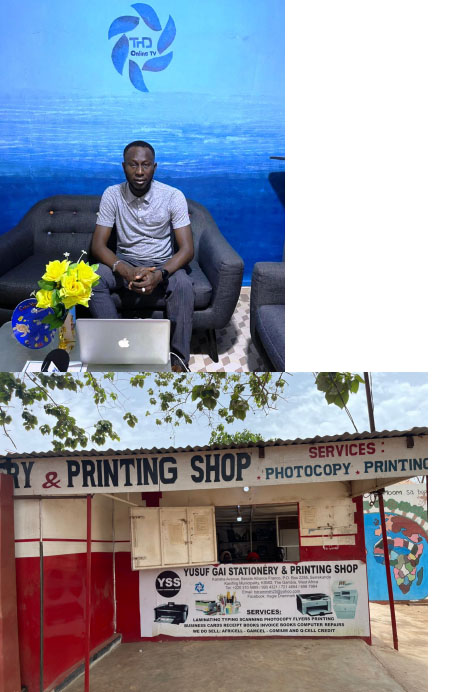 Physically Challenged Hagie Drammeh: self-made CEO, philanthropist, activist, journalist