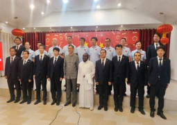 china hands over