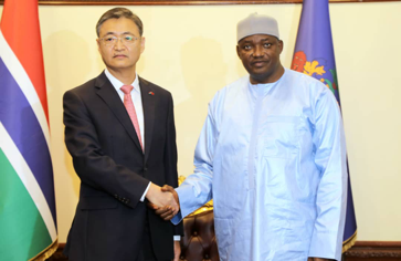 Barrow Receives New Chinese Ambassador 