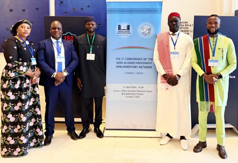 Gambia sounds alarm on climate survival at global parliamentary forum