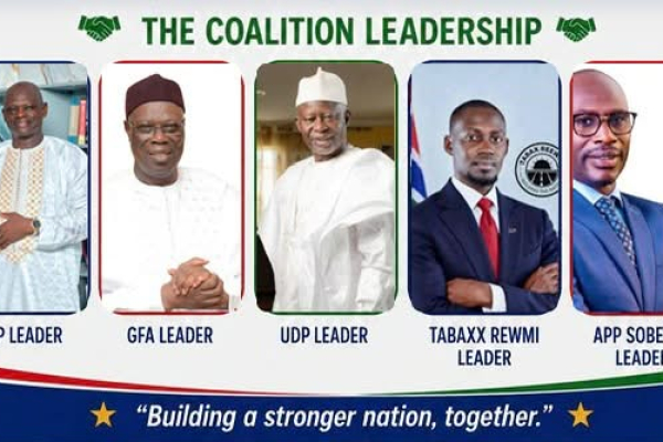 Six parties unveil ‘CHANGE’ coalition ahead of Dec polls
