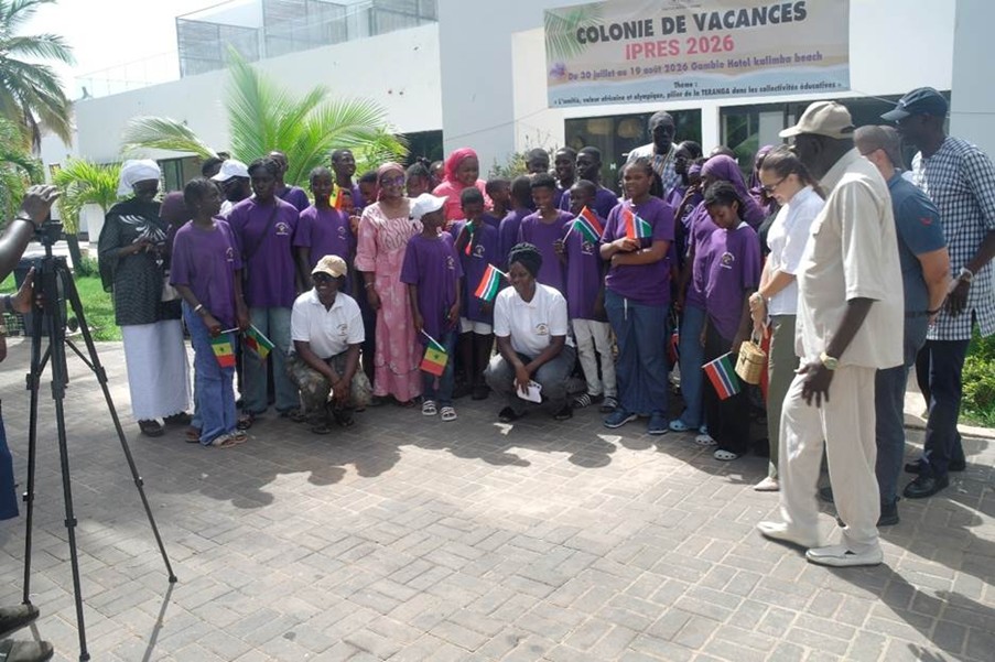 Minister Jobe welcomes over 700 Senegalese students for Colonie De Vacances