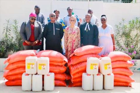 Comfort Services donates 200 bags of rice through FABB Foundation