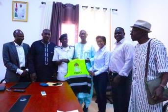Cornerstone Group donates 1400 Reflective Vests to MoI
