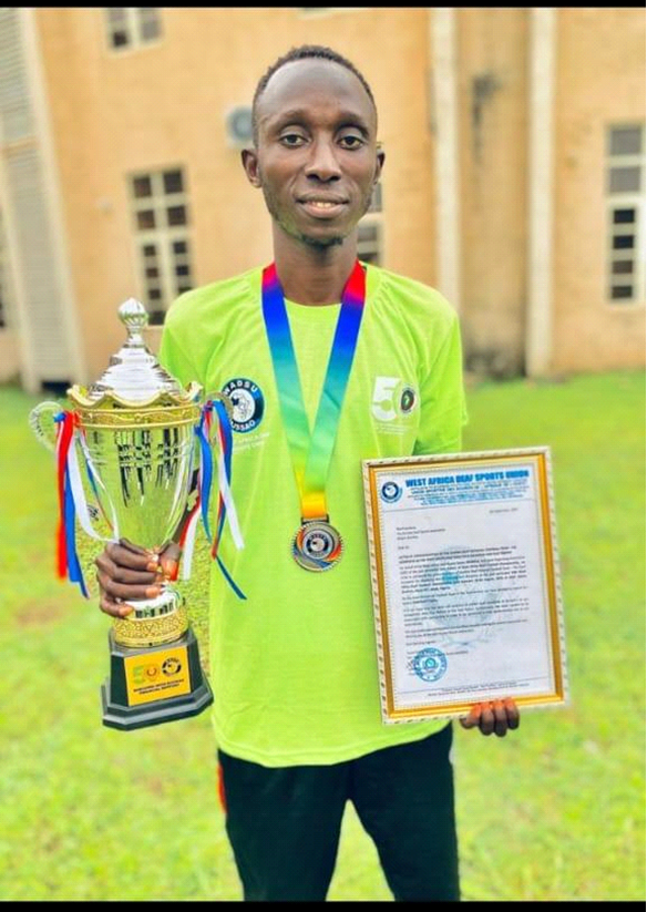 Gambia deaf team home return home after snatching silver medal in W\Africa deaf tournament