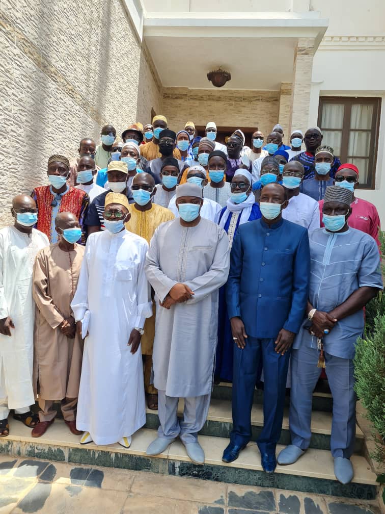 Ex-NAMs, governors meet Barrow ahead of 2021 presidential election