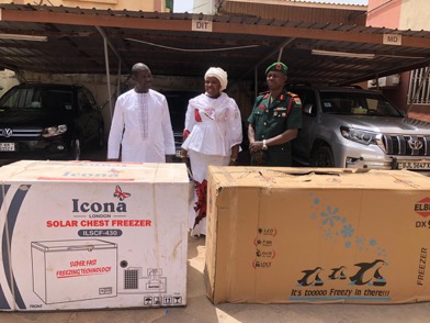 SSHFC assists GAF with 2 heavy freezers