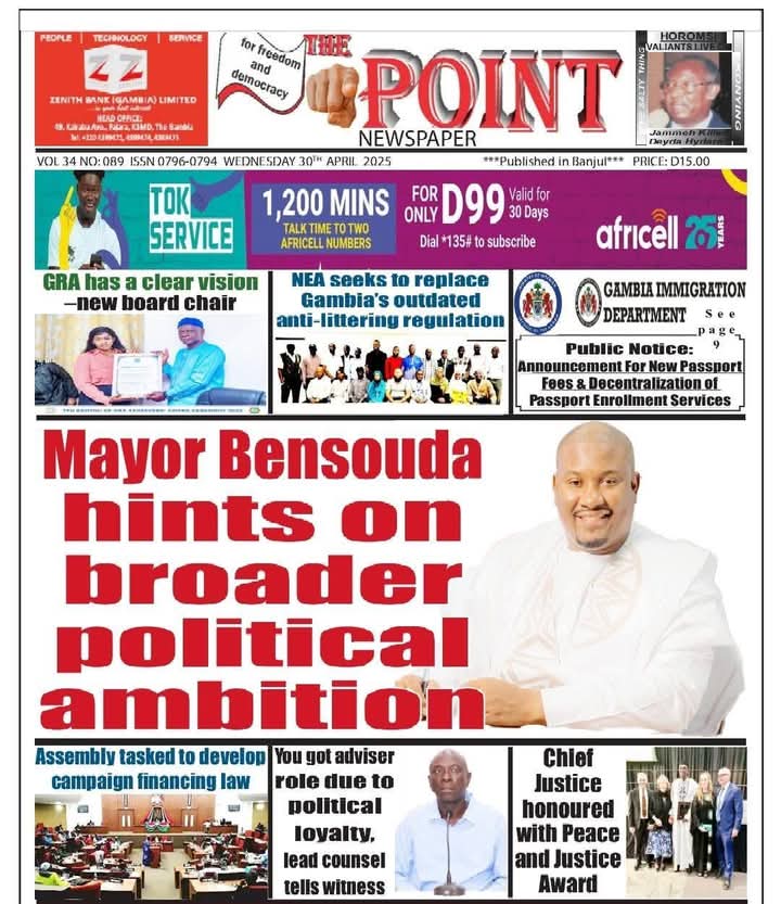 The Point Newspaper 30/04/2025