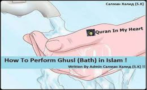 PURIFICATION:  Performing ghusl for the ‘Id prayers  