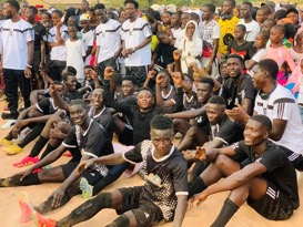 Gunjur clutch Kombo Coastal village tournament trophy