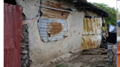 URR family left homeless after heavy rainstorm, appeals for urgent support