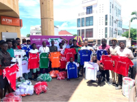 Africell embellishes nawettan teams with jerseys