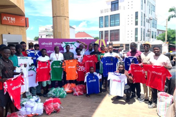 Africell embellishes nawettan teams with jerseys