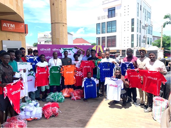 Africell embellishes nawettan teams with jerseys
