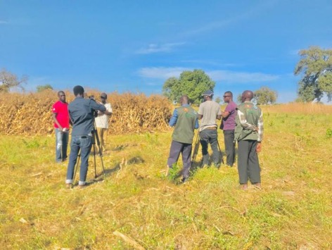 CPCU led journalists to GIRAV intervention sites countrywide